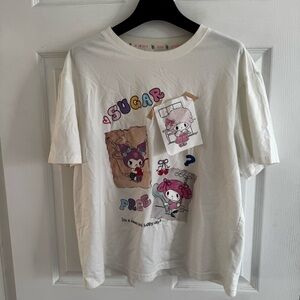ANIME Y2K Super Cute Graphic Short Sleeve Cotton Tee